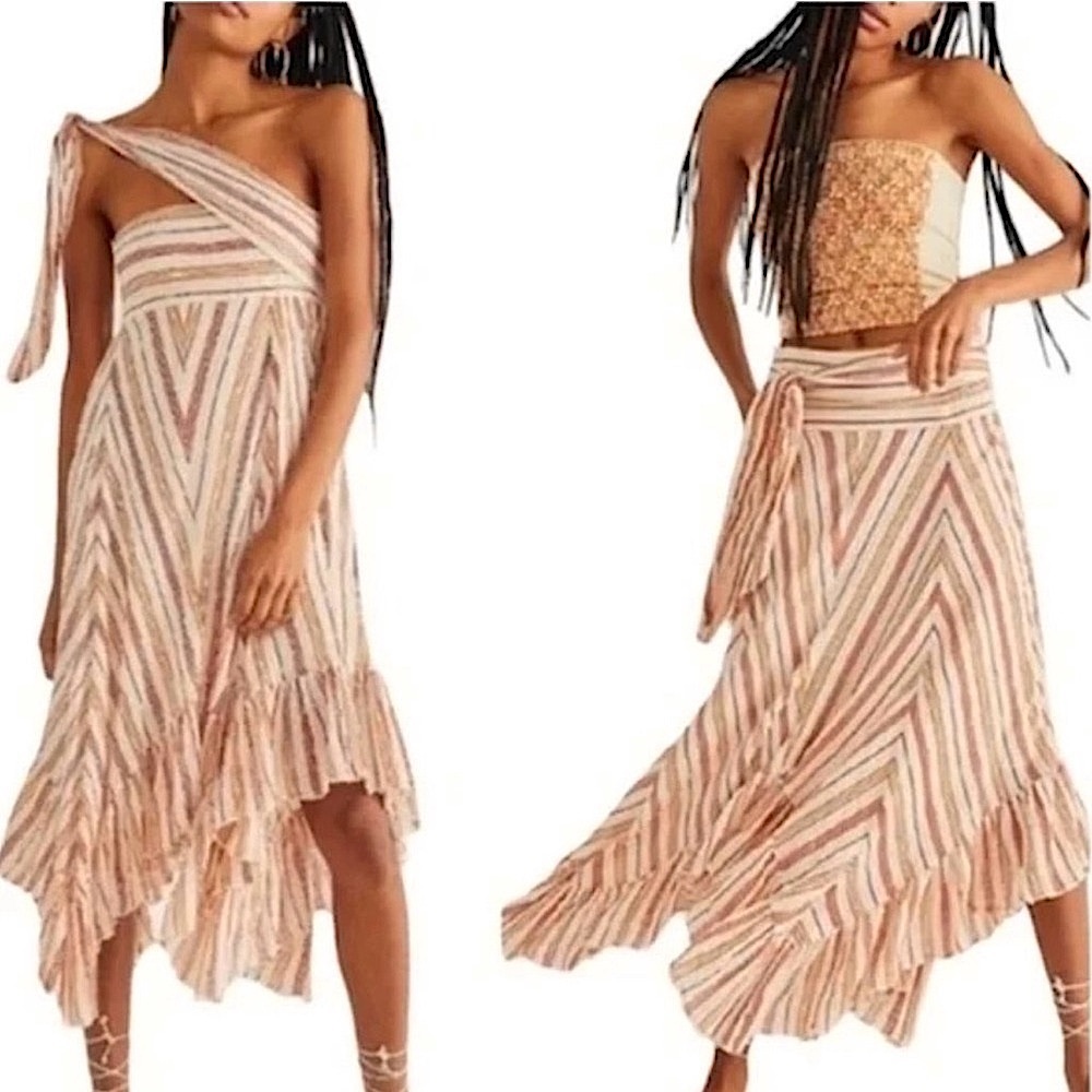 Free People One Giselle convertible Maxi Skirt